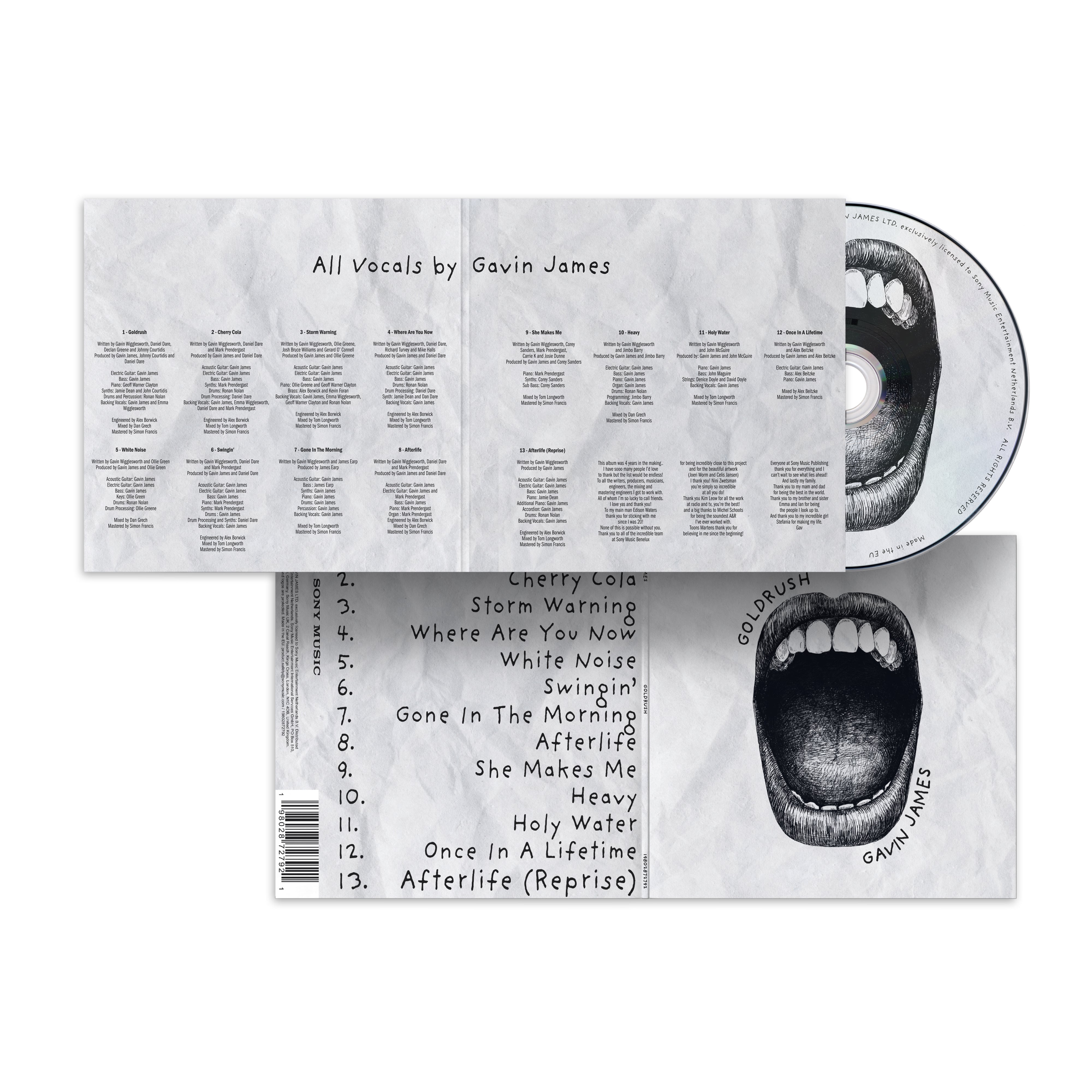 "Goldrush" CD album (free postage in Ireland)